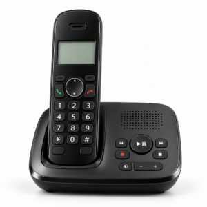 Teléfono fijo con contestador